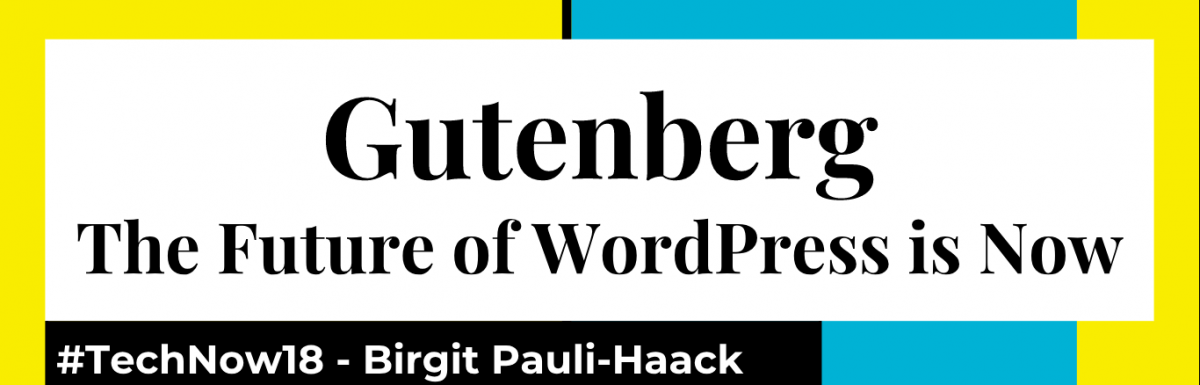 Technow Conference 2018 in Pittsburgh